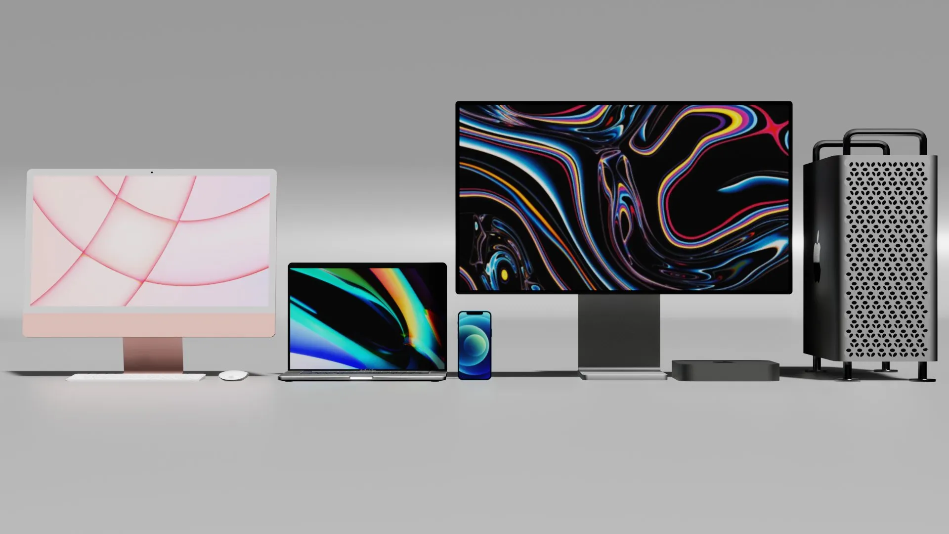 Renderji Apple izdelkov
